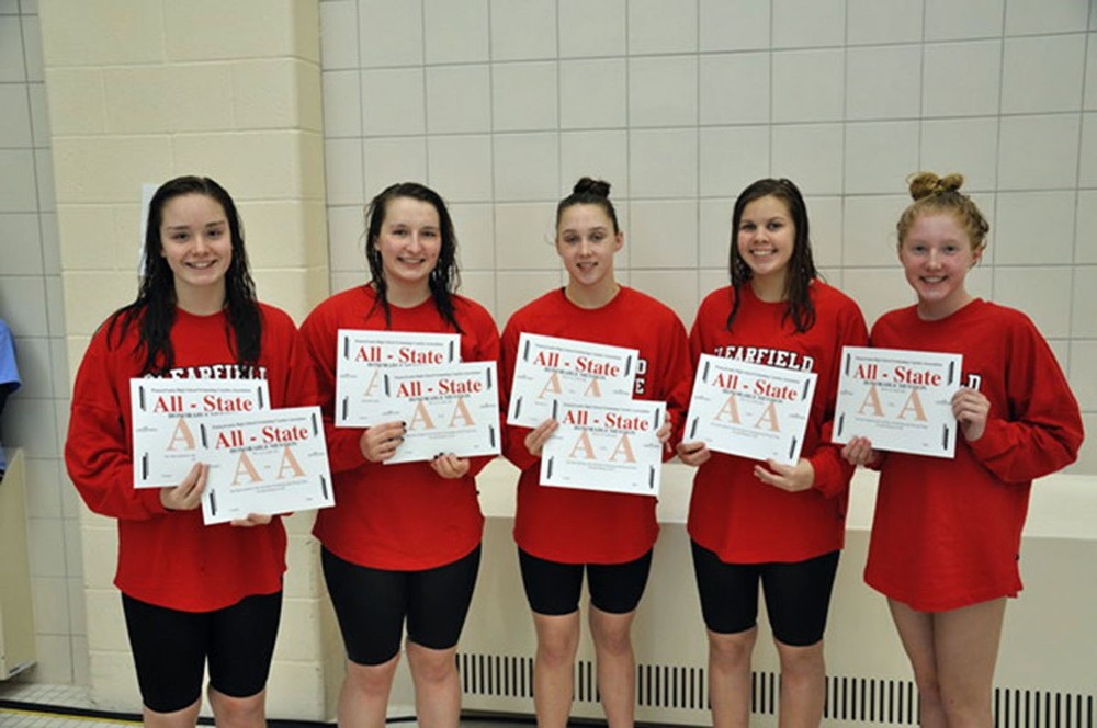Girls Swimming