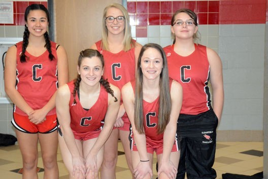 Girls' Returning Letter Winners