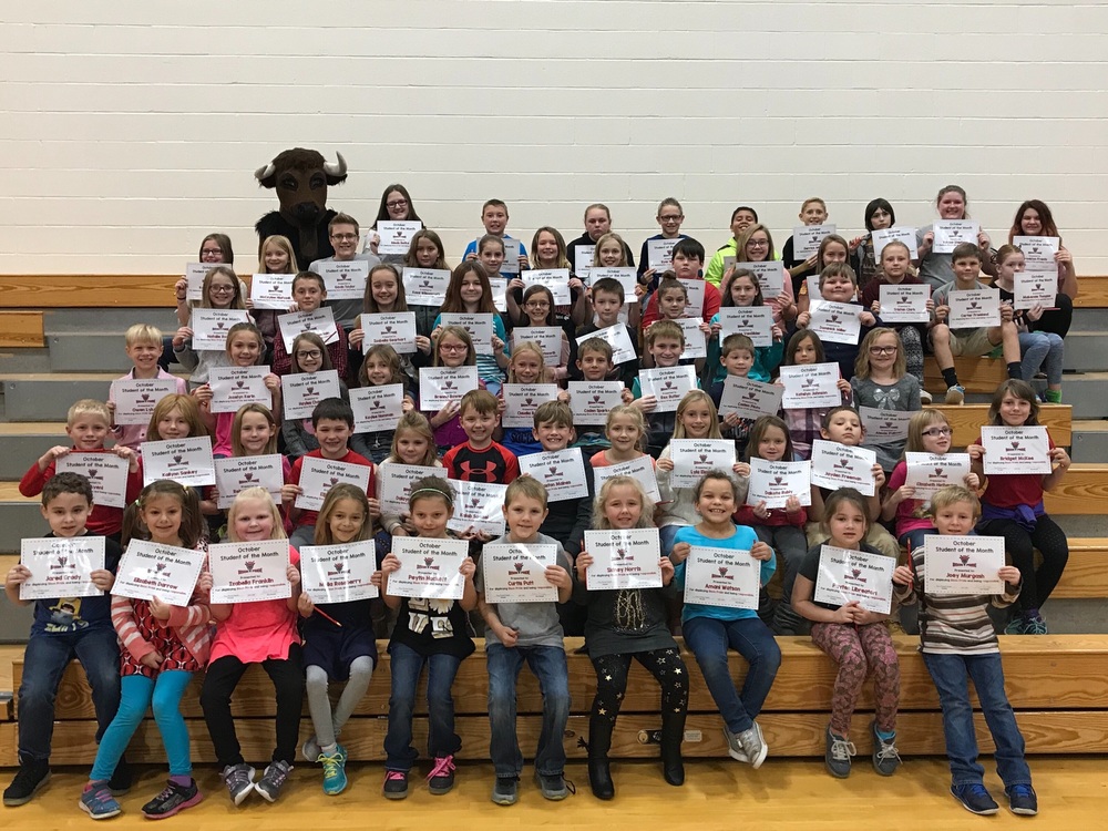 October Students of the Month