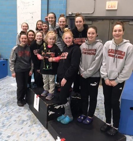 Clearfield Girls' Swimming and Diving Team