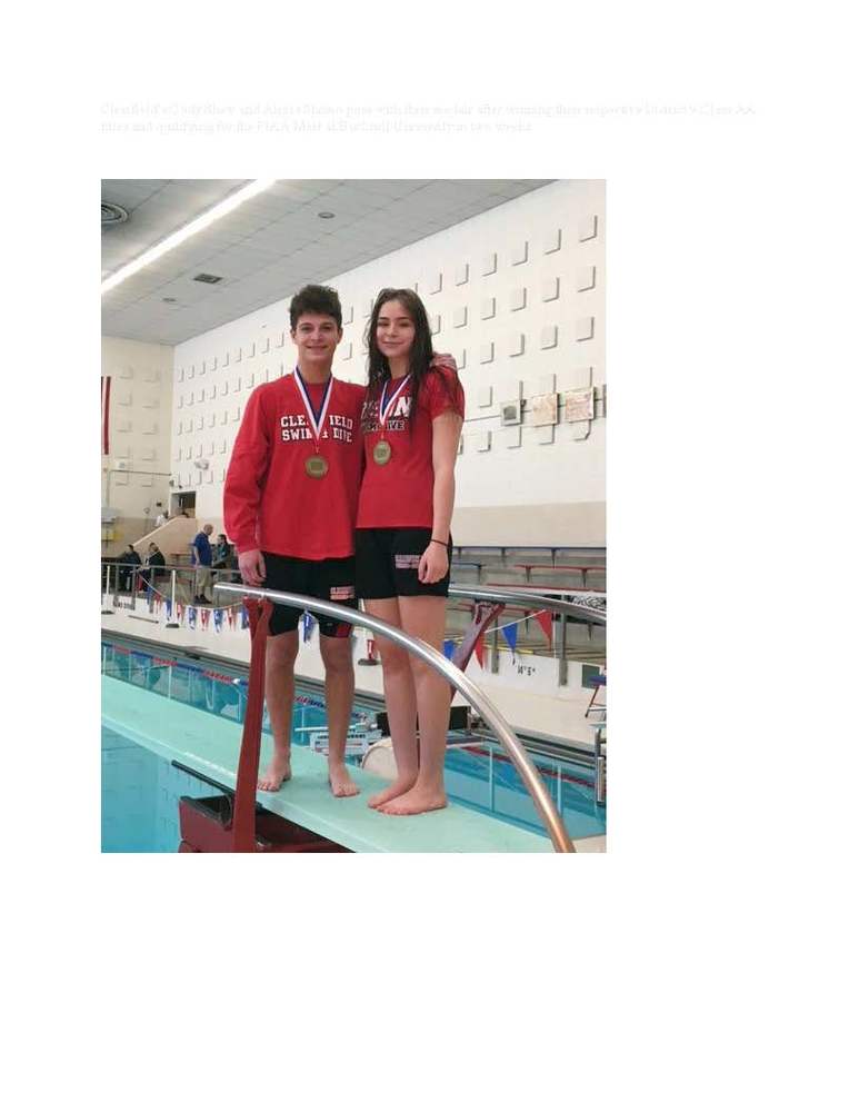 District 9 Class AA Diving Champions