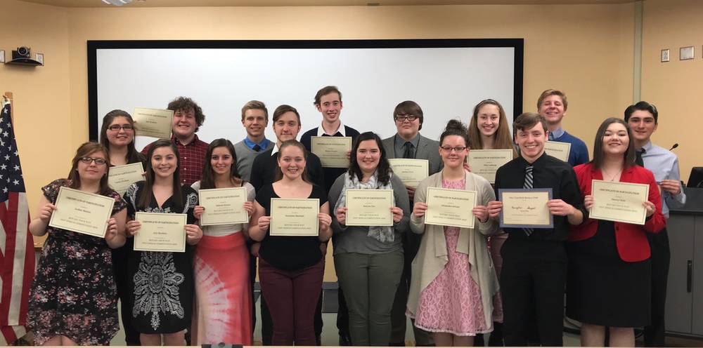 Speech Competition Participates