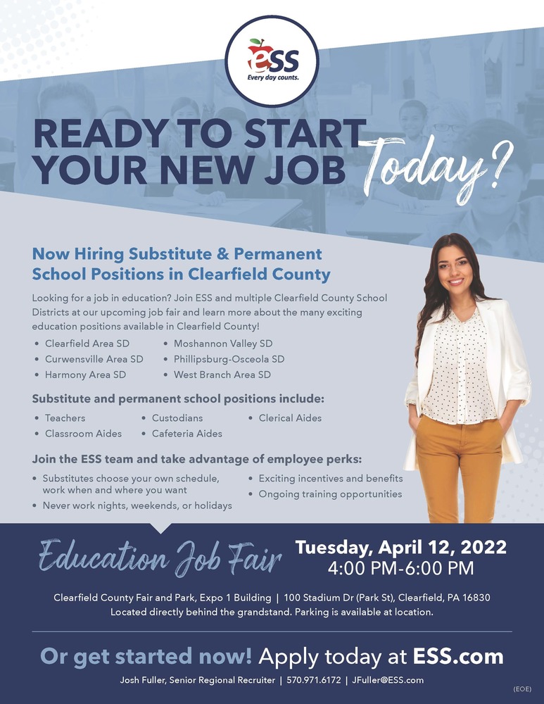 Education Job Fair- April 12th