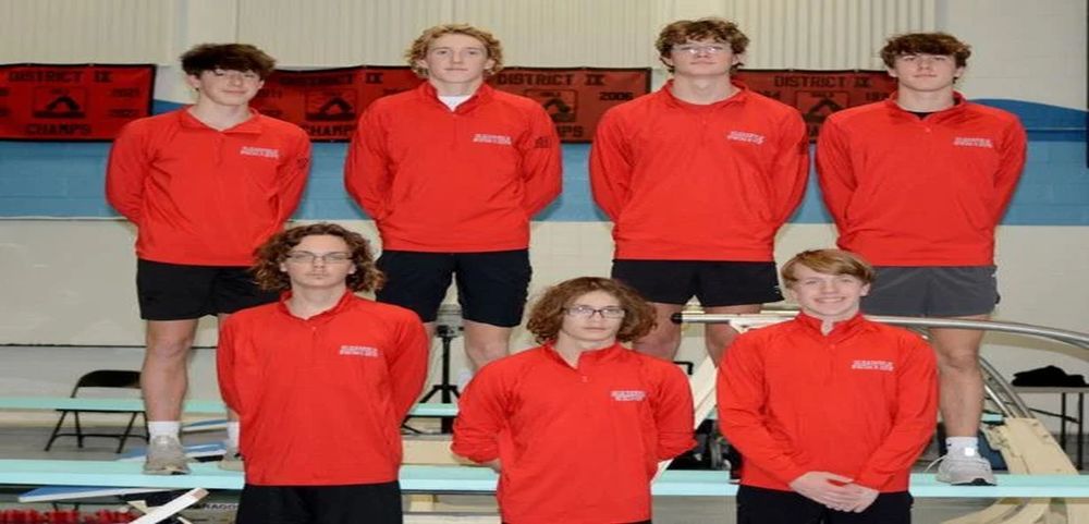 Boys' Swimming Team Returns 7 Letterwinners