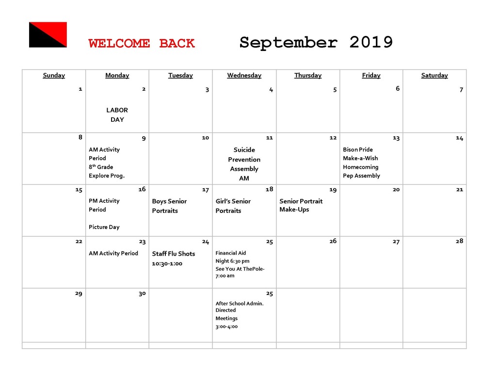 Welcome Back To the New School Year