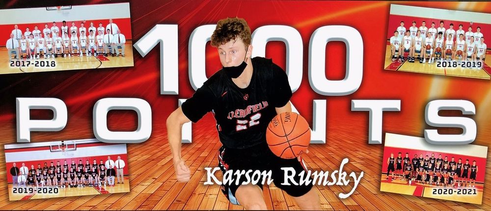 Rumsky Earns Spot in 1000 Point Club