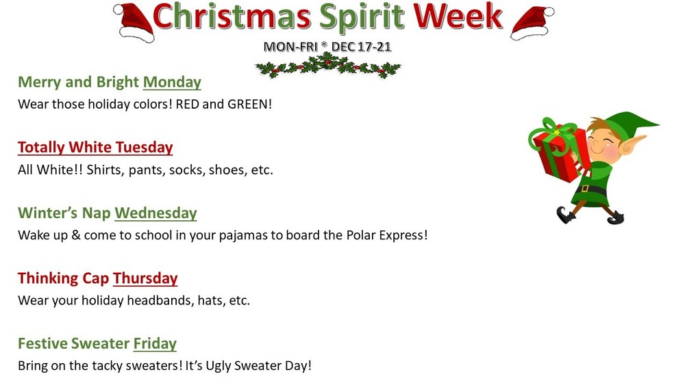 Elementary Spirit Week