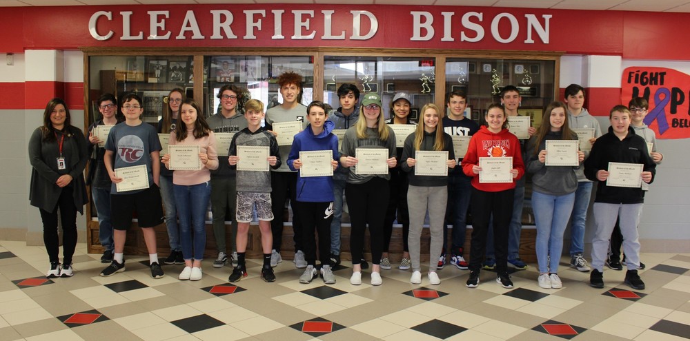CAJSHS February Students of the Month