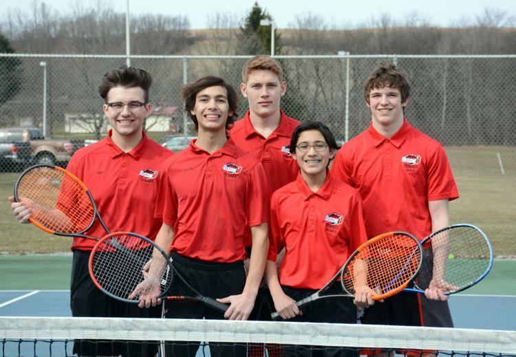 2019 Boys' Tennis Returning Letterwinners