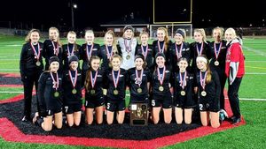 Girls' Soccer District 9 Champs!