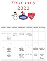 CAJSHS February Calendar of Events