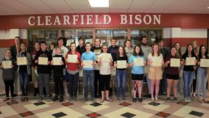 Clearfield Area Jr Sr High School - april junior senior high students of the month