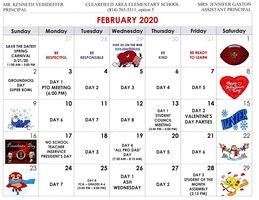 CAES February Events Calendar