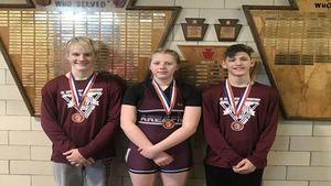 Clearfield Junior High Wrestlers Place at State Tourney
