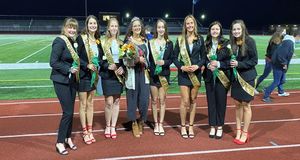 Homecoming Queen and her Court