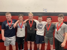 Bison Junior High Team has Six Placewinners at Juniata Tourney