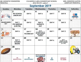CAES September Events Calendar